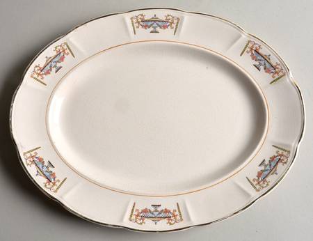 Normandie 11" Oval Serving Platter