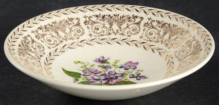 Springviolet Fruit/Dessert (Sauce) Bowl