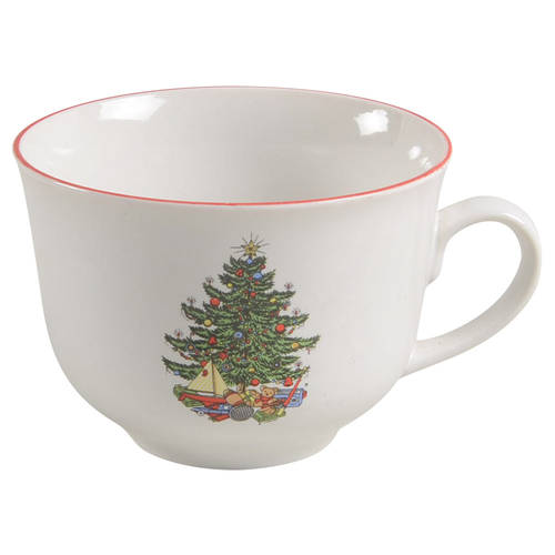 American Christmas Tree (White) Flat Cup
