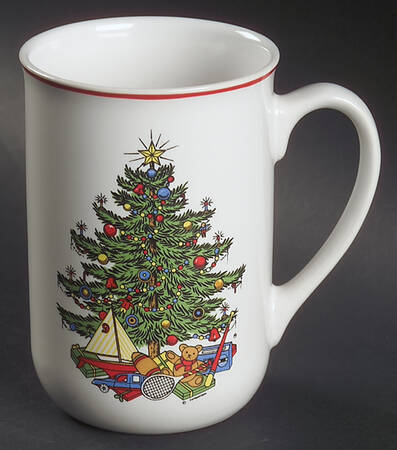 American Christmas Tree (White) Mug