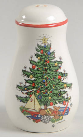 American Christmas Tree (Cream, Coupe) Salt Shaker