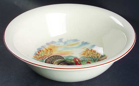 Autumn 9" Round Vegetable Bowl