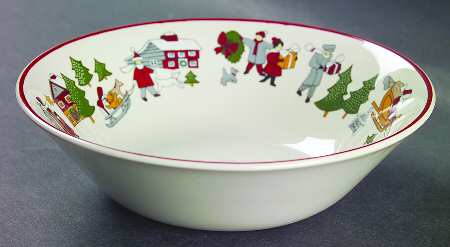 Family Christmas Coupe Cereal Bowl