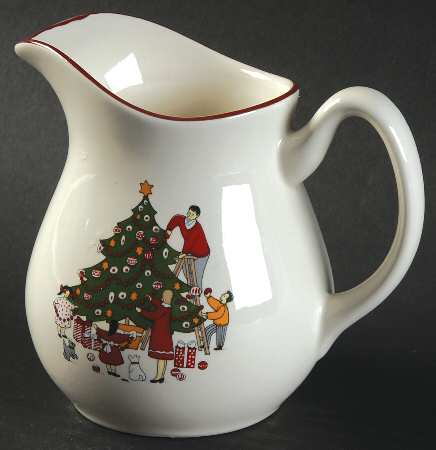 Family Christmas Creamer