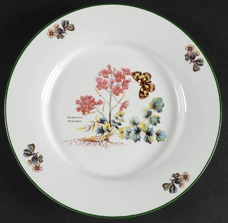 Florabunda (Smooth, Round) Salad Plate