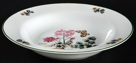 Florabunda (Smooth, Round) Rim Soup Bowl