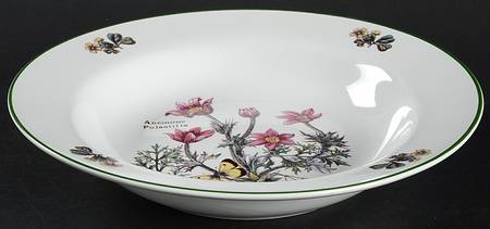 Florabunda (Smooth, Round) Rim Soup Bowl