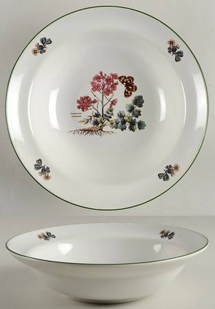 Florabunda (Smooth, Round) 9" Round Vegetable Bowl
