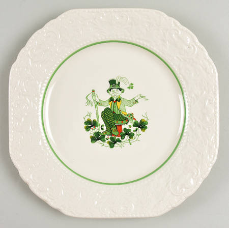 Luck O'The Irish Salad Plate