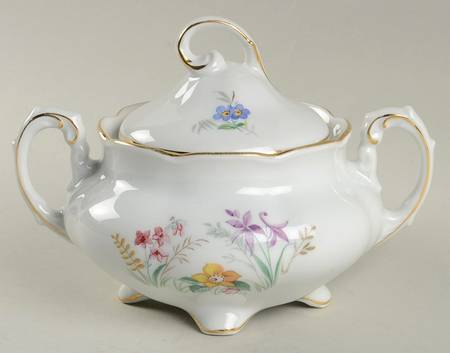 CWH1 Sugar Bowl & Lid by Crown Heiden
