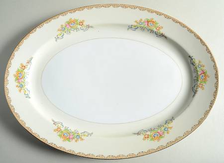 CWJ1 16" Oval Serving Platter