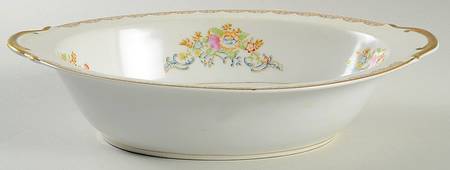 CWJ1 10" Oval Vegetable Bowl