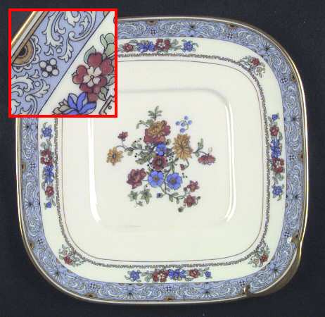 Boulevard Square Handled Cake Plate