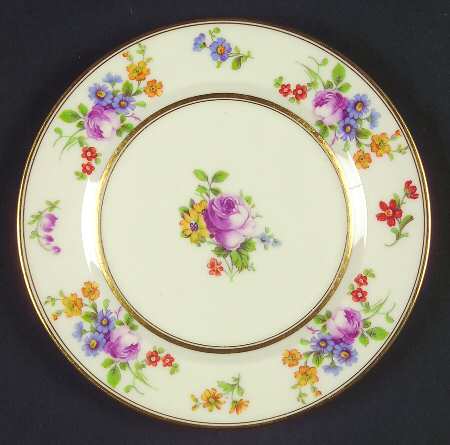Floral Bouquet Bread & Butter Plate