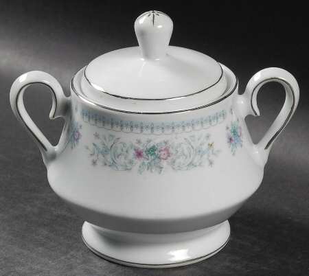 Celeste Sugar Bowl & Lid