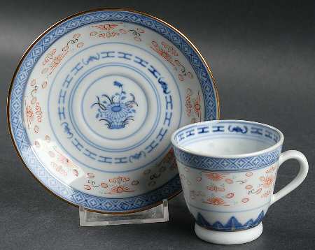 CX61 Footed Demitasse Cup & Saucer Set
