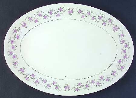 UP16 14" Oval Serving Platter