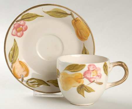 Laguna Flat Cup & Saucer Set