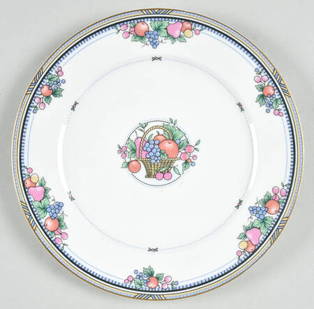 Fruit Basket Bread & Butter Plate