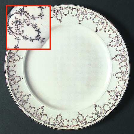 CRO107 Luncheon Plate