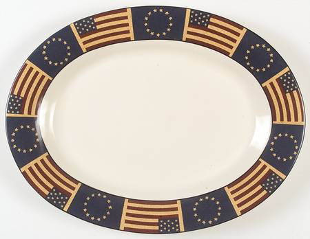 Liberty 19" Oval Serving Platter
