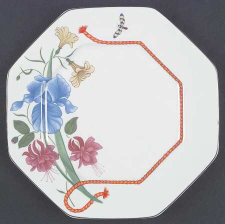 Flores Dinner Plate by Lynn Chase