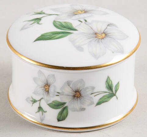 Clematis Pill Box
