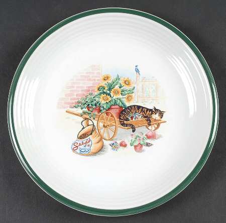 Cat Nap Salad Plate