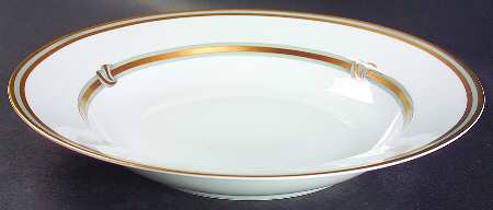 Ruban Or 12" Round Vegetable Bowl