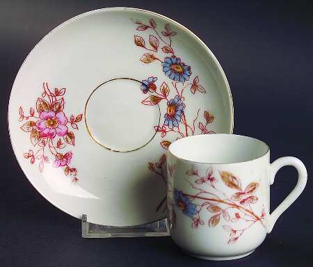 1446 Flat Demitasse Cup & Saucer Set