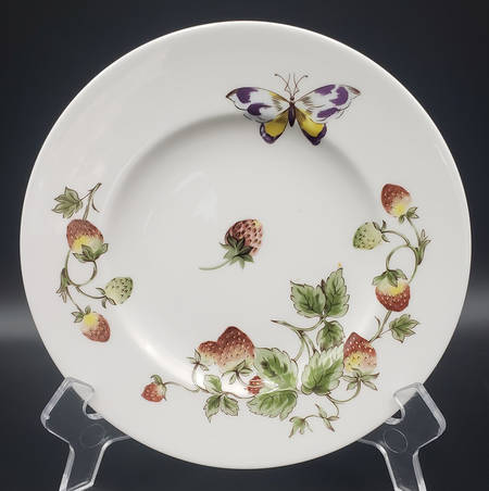 Strawberry (Smooth) Salad Plate