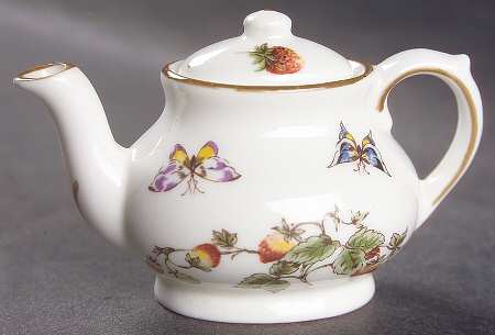Strawberry (Smooth) Toy Teapot & Lid