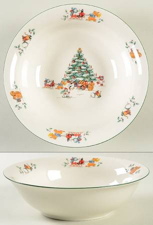 Magical Christmas Soup/Cereal Bowl