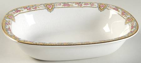 CLT18 8" Oval Vegetable Bowl by Carrollton