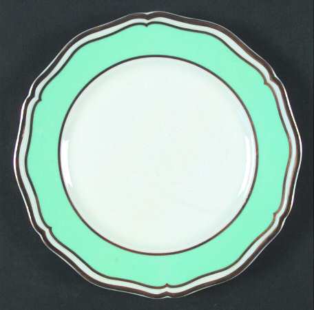 Polka Green Salad Plate