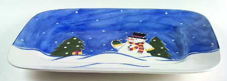 Blizzard and Company 18" Rectangular Serving Platter