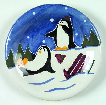 Blizzard and Company Salad Plate