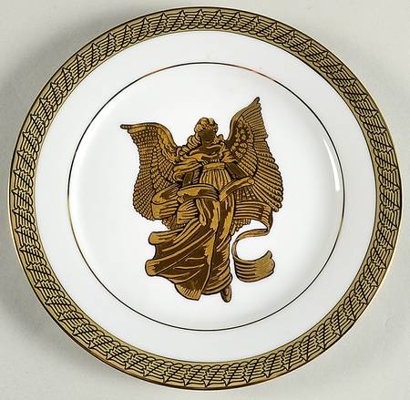 Pure Gold Accent Salad Plate