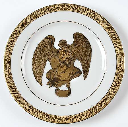 Pure Gold Accent Salad Plate
