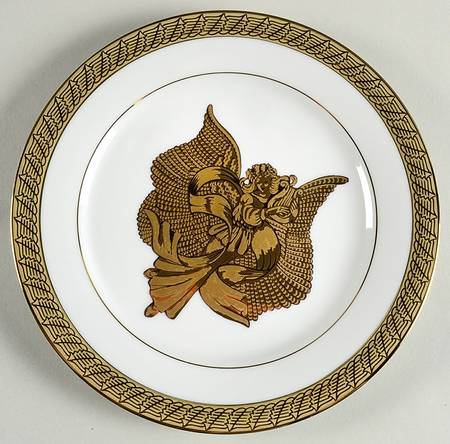 Pure Gold Accent Salad Plate