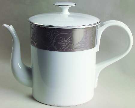 Khazard Platine Teapot & Lid