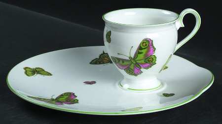 Butterfly Snack Plate & Cup Set