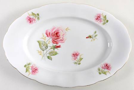 CWH3 12" Oval Serving Platter by Crown Heiden