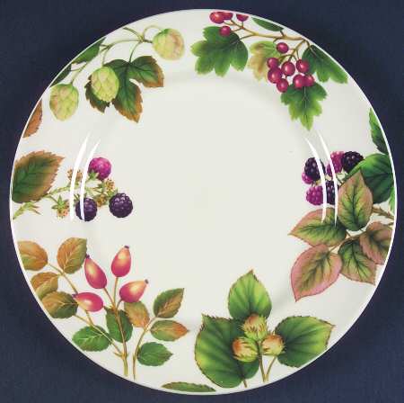 Country Fruits Luncheon Plate