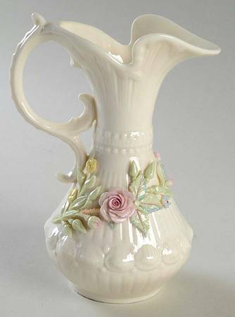 Vases 7'' Flowered Aberdeen Vase