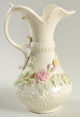 Vases 9'' Flowered Aberdeen Vase