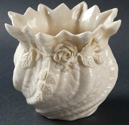 Flower Pot 4" Applied Floral Flower Pot