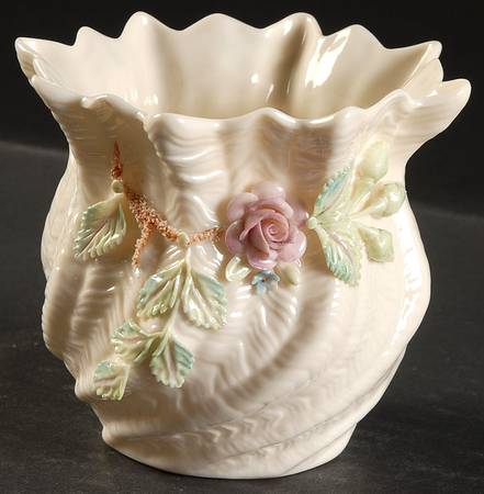 Flower Pot 4" Applied Floral Flower Pot
