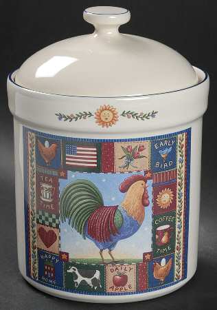 Rise and Shine Large Canister & Lid