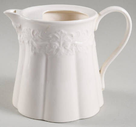 Country Chateau (All White) Teapot No Lid